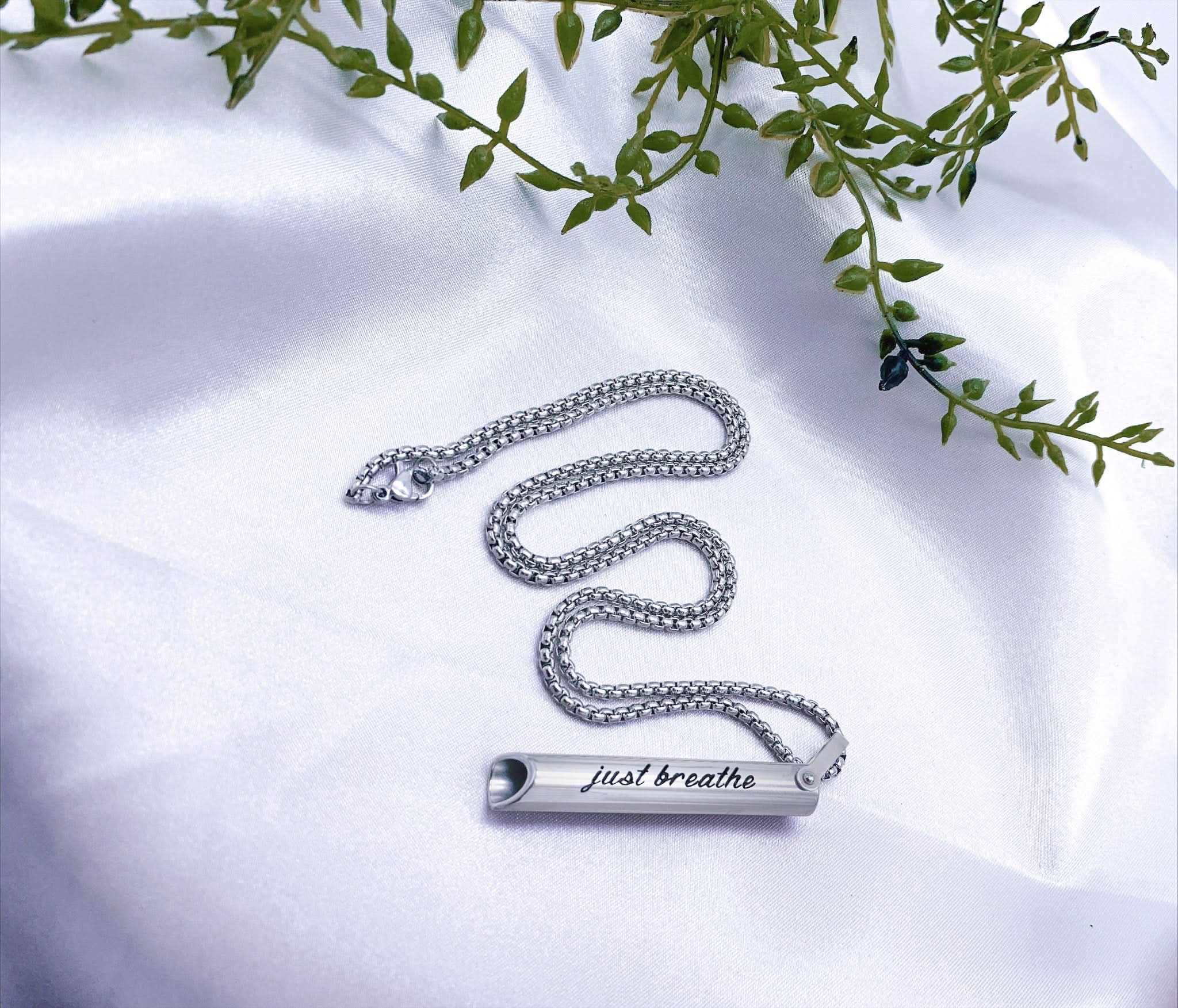 Anxiety Relief - Breathing Device Necklace