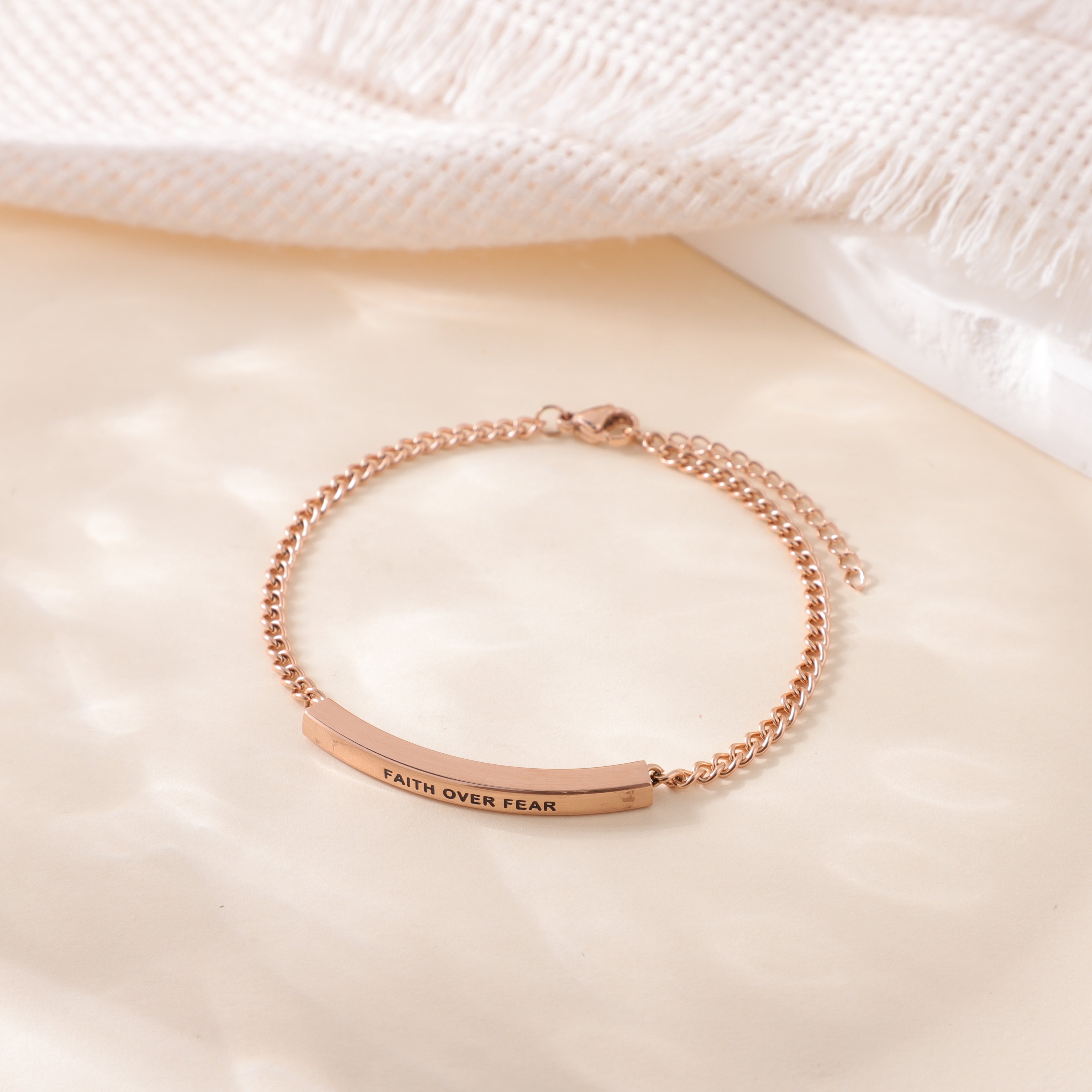 Faith Over Fear Bracelet