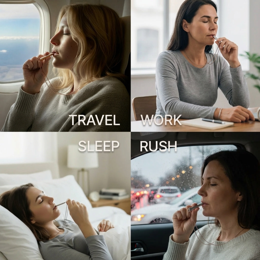 AnxietyGone Necklace - Breathing Device Necklace