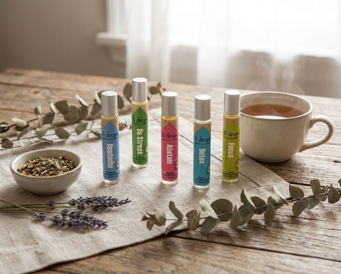 Natural Wellness Essential Oil Set