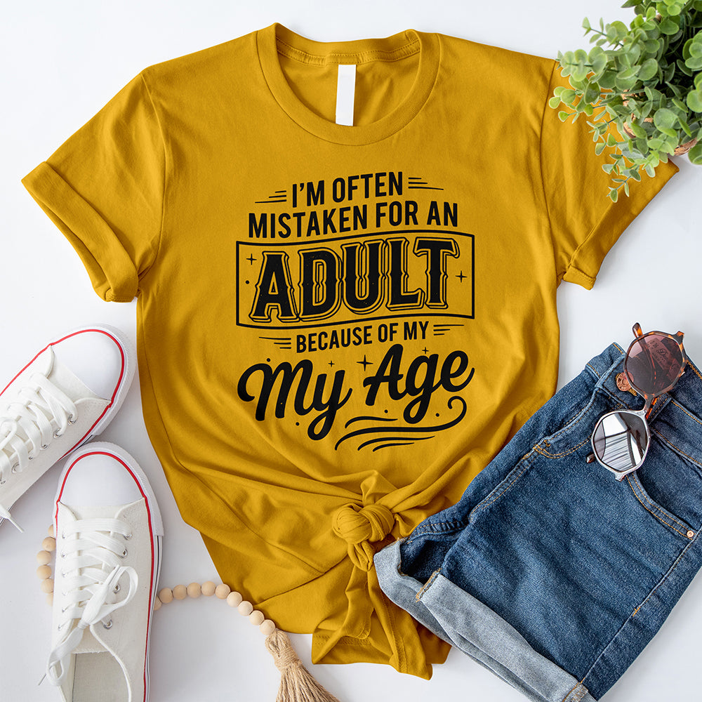 Funny Adult Mistaken T-Shirt
