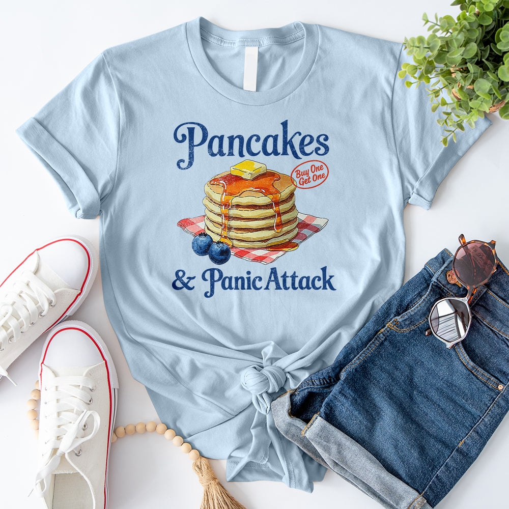 Pancakes & Panic Attack T-Shirt