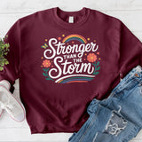 Stronger than the Storm Crewneck