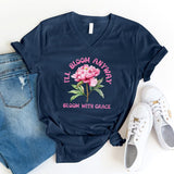 I'll Bloom Anyway V-Neck