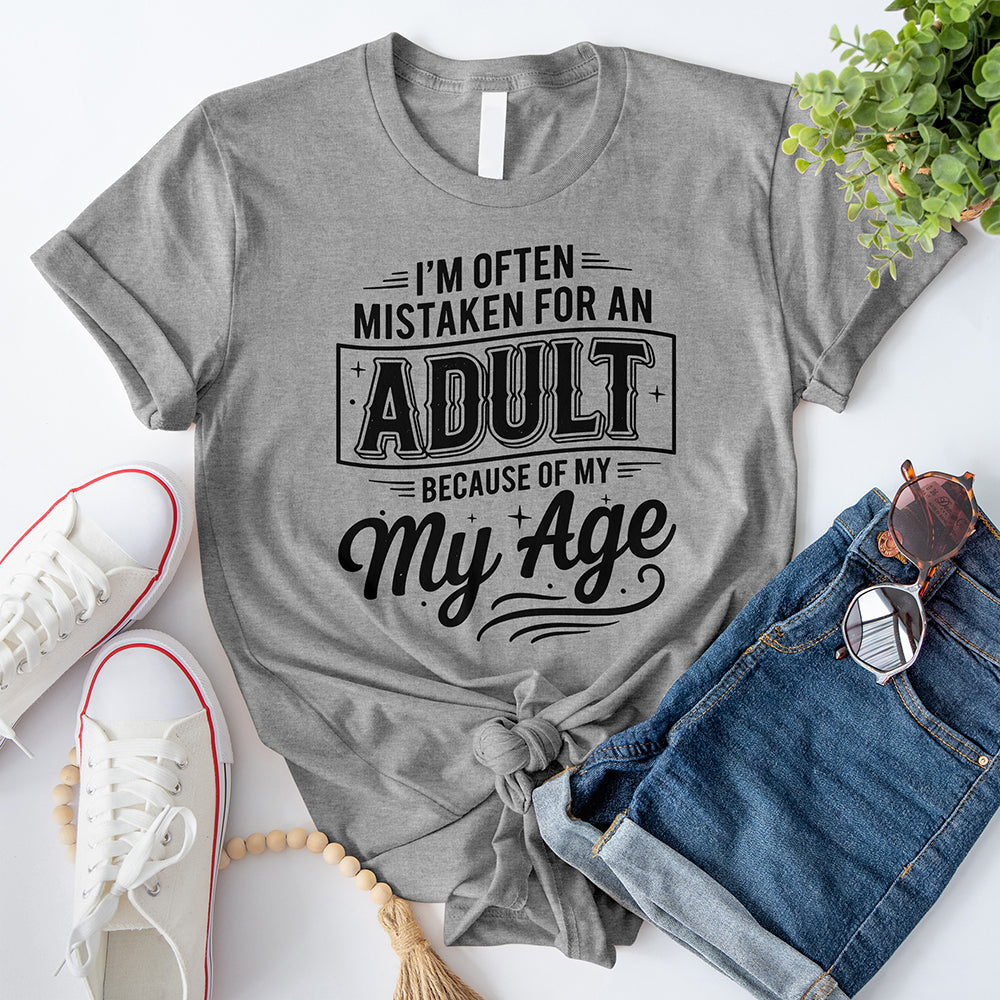 Funny Adult Mistaken T-Shirt
