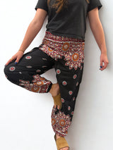 Sunburst Mandala Elephant Pants