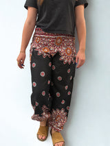 Sunburst Mandala Elephant Pants