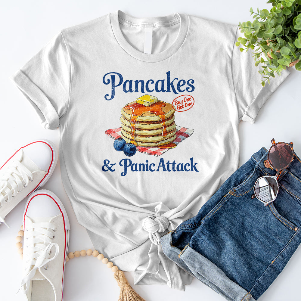 Pancakes & Panic Attack T-Shirt