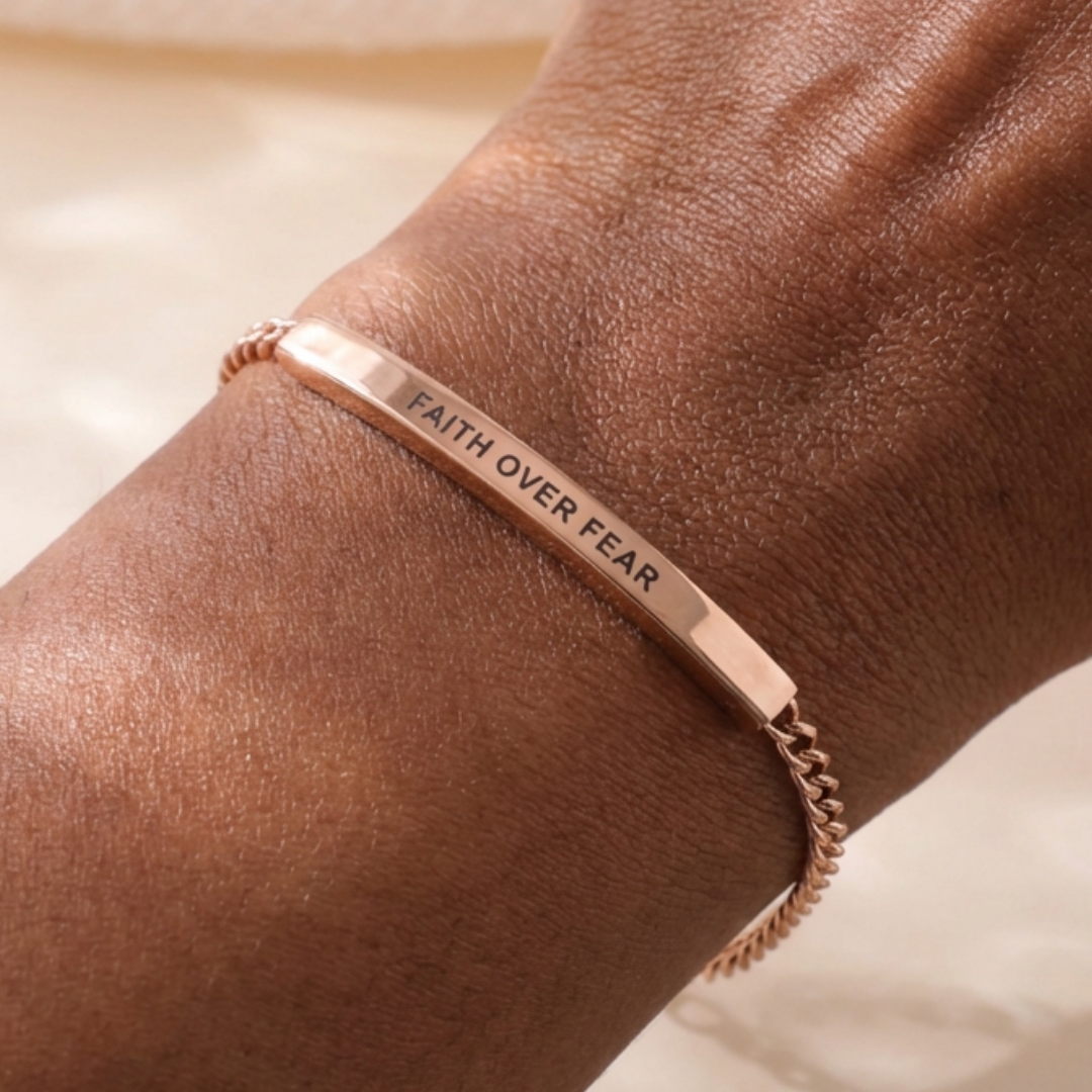 Faith Over Fear Bracelet