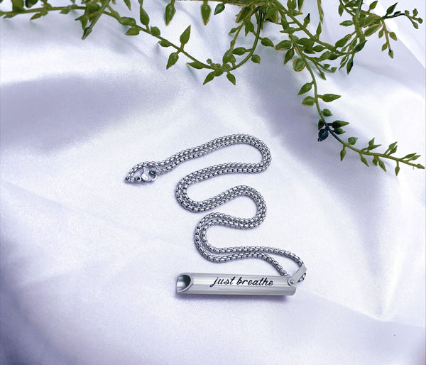 Anxiety Relief - Breathing Device Necklace