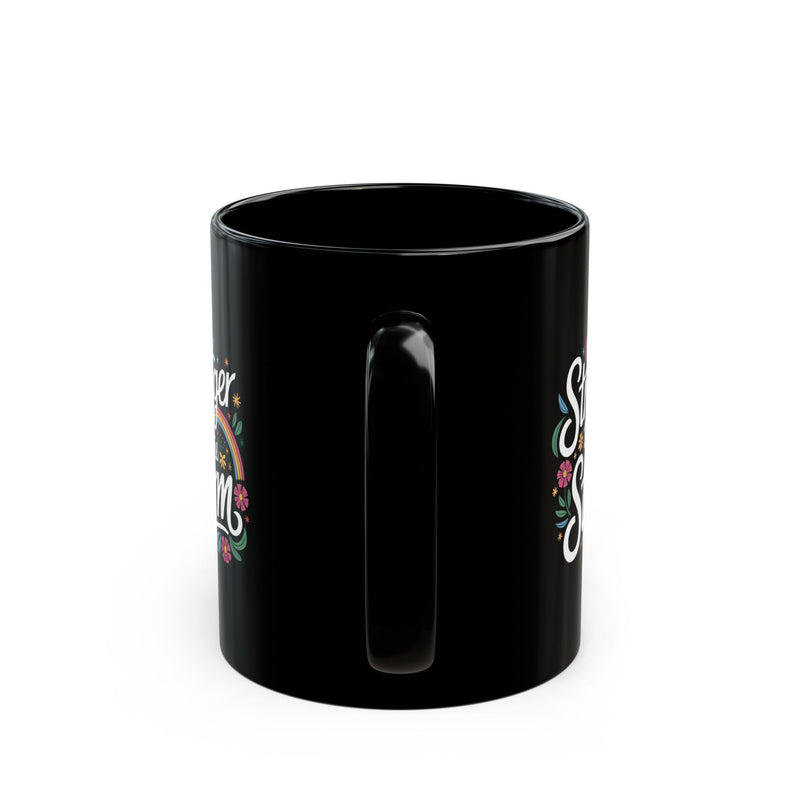 Stronger Than The Storm Black Mug