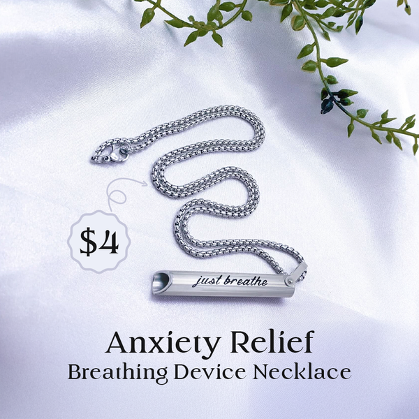Anxiety Relief - Breathing Device Necklace