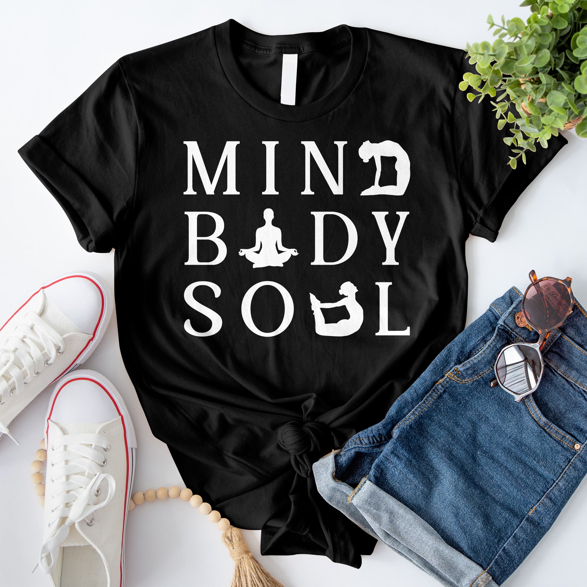 Mind Body Soul Yoga T-Shirt