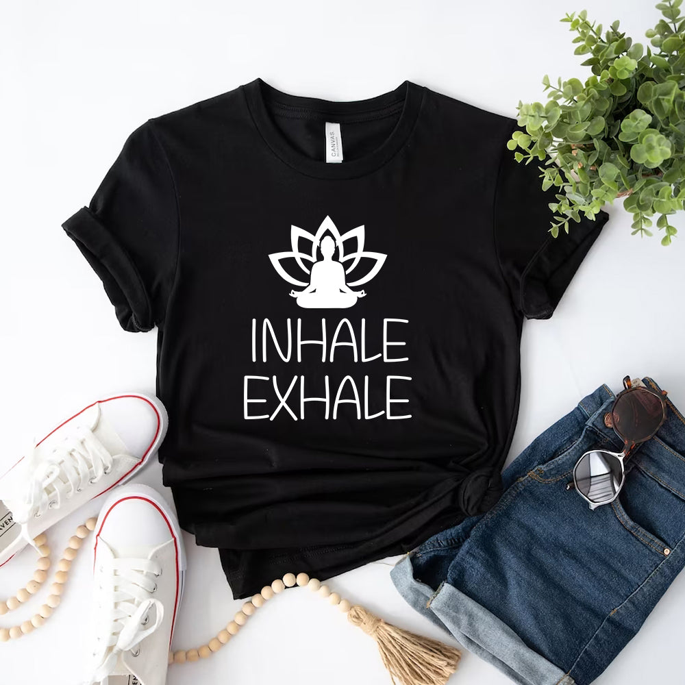 Inhale, Exhale Namaste Tee