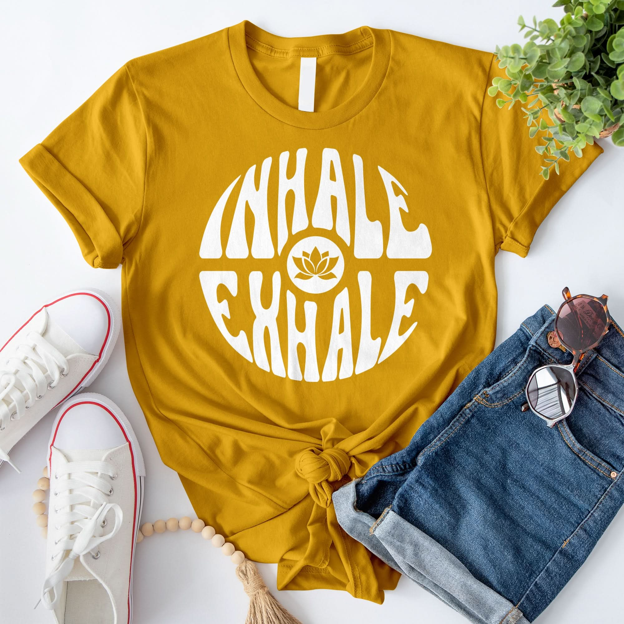 INHALE, EXHALE NAMASTE T-Shirt