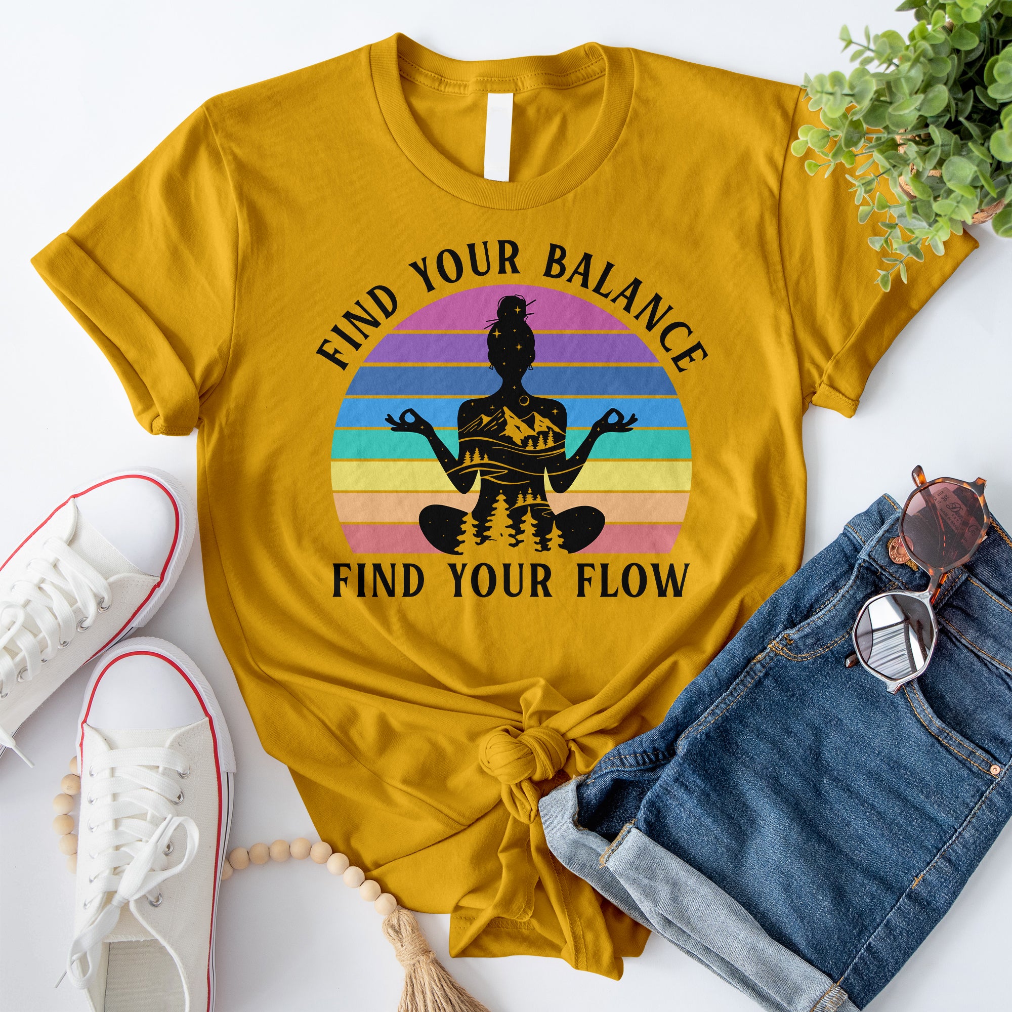 Find your balance find your flow T-Shirt