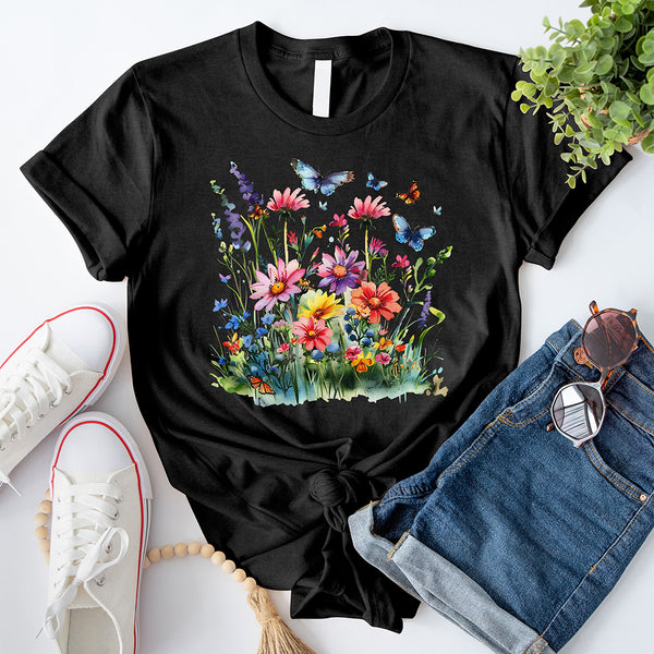 Watercolor flowers T-Shirt