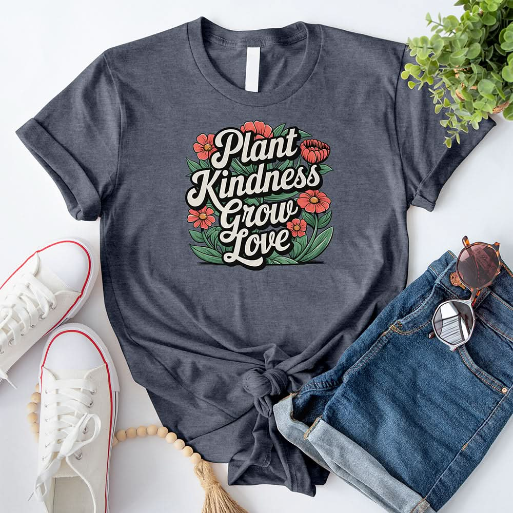 Plant Kindness Grow Love T-Shirt