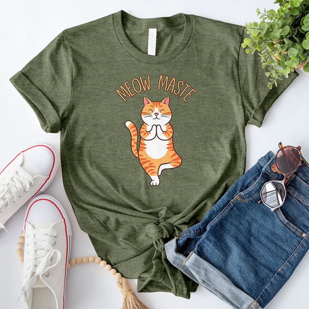 Yoga Meow Maste T-Shirt