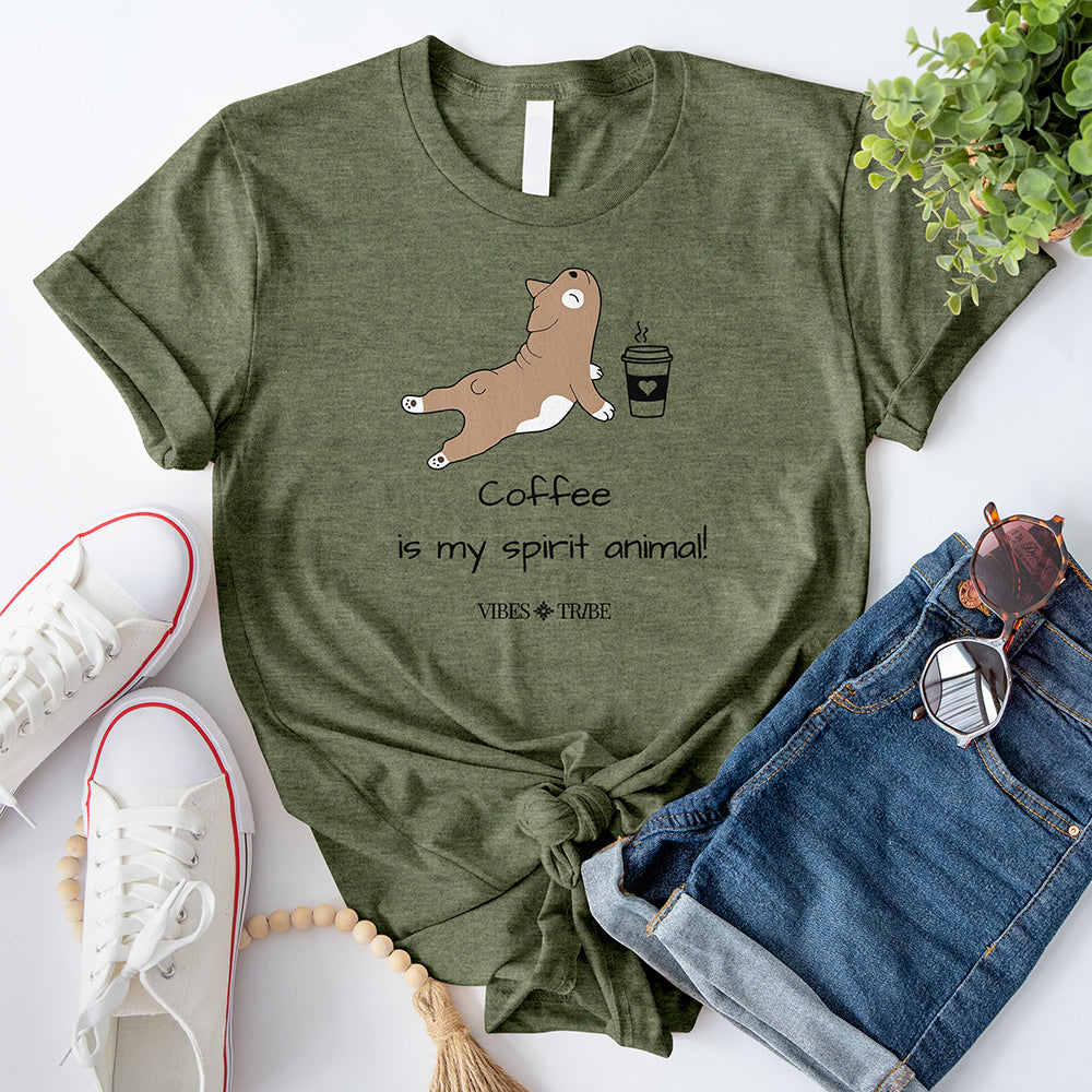 Coffee Is My Spirit Animal T-Shirt