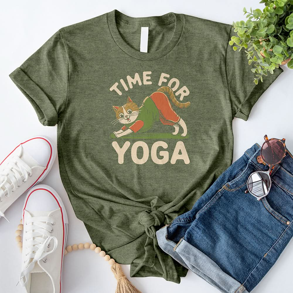 Time for Yoga T-Shirt