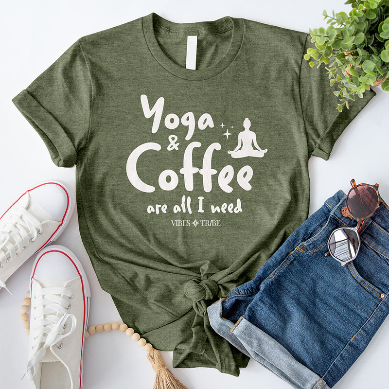 Yoga & Coffee are All I Need T-Shirt