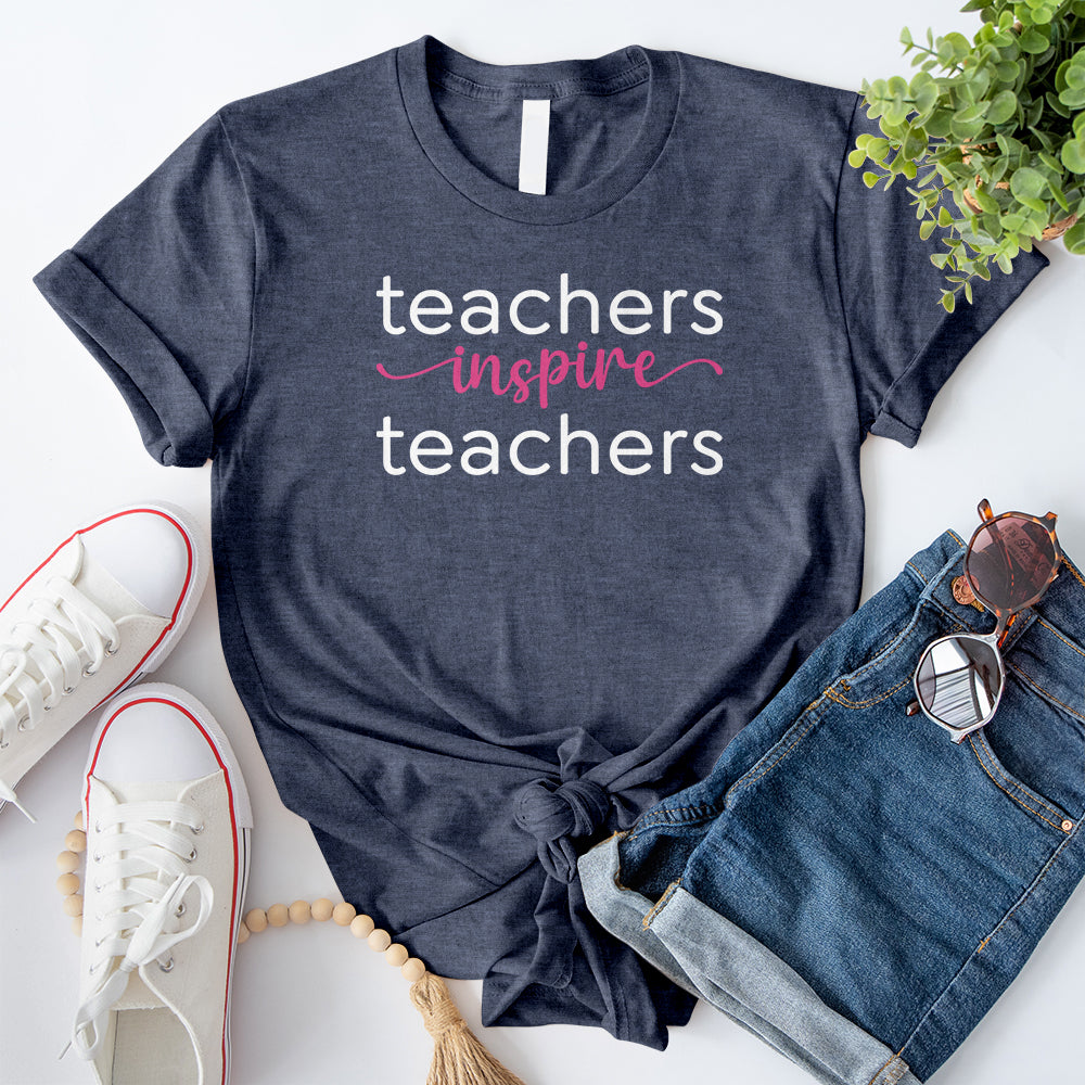 Teachers Inspirer Teachers 2 T-Shirt