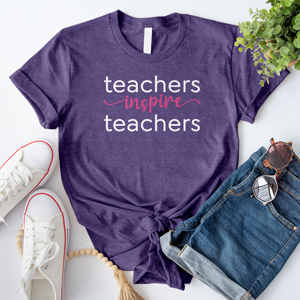 Teachers Inspirer Teachers 2 T-Shirt