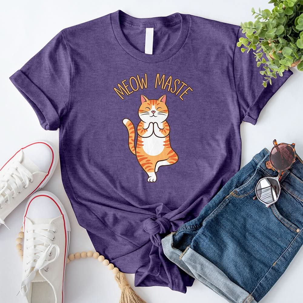 Yoga Meow Maste T-Shirt