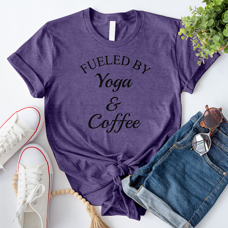 Fueled By Yoga & Coffee T-Shirt