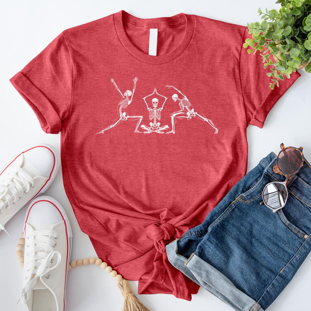 Skeletons Yoga T-Shirt