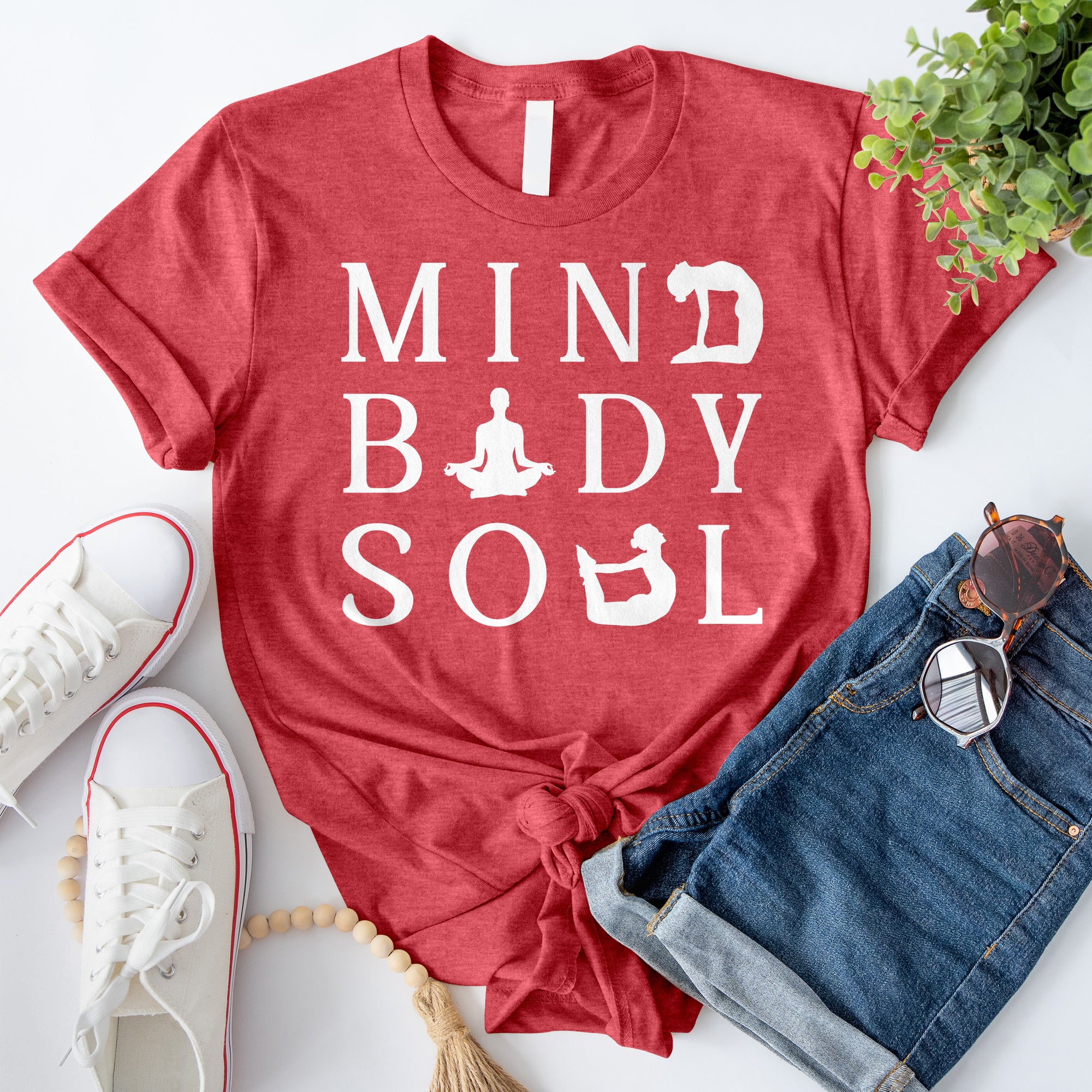 Mind Body Soul Yoga T-Shirt