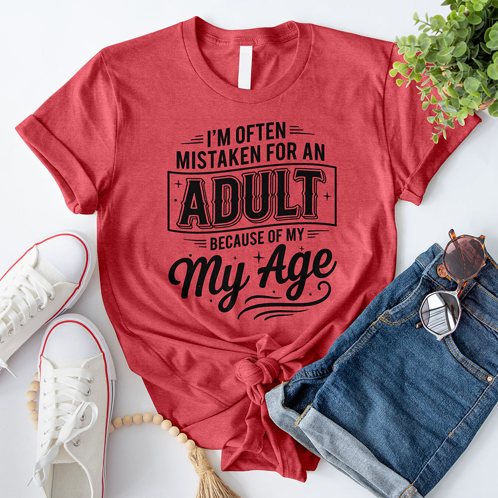 Funny Adult Mistaken T-Shirt