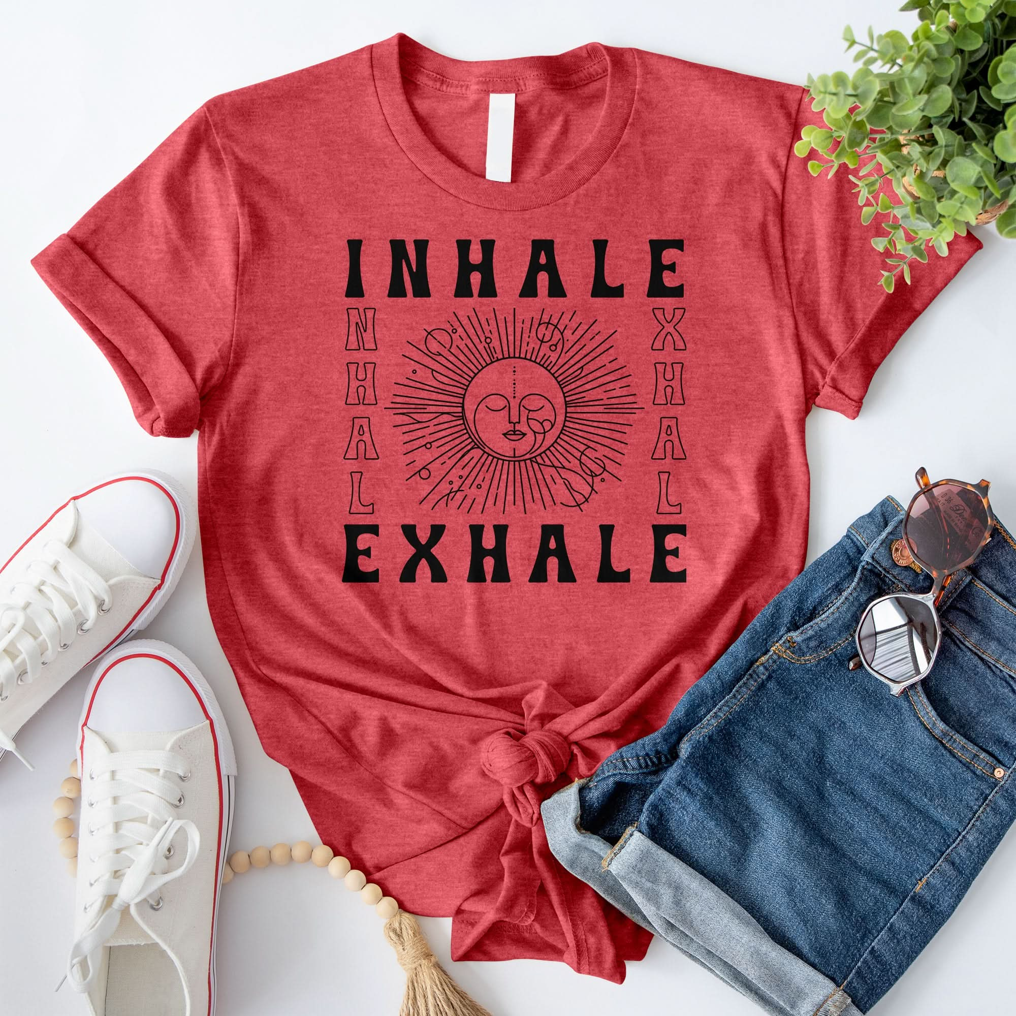 Inhale Exhale Yoga T-Shirt