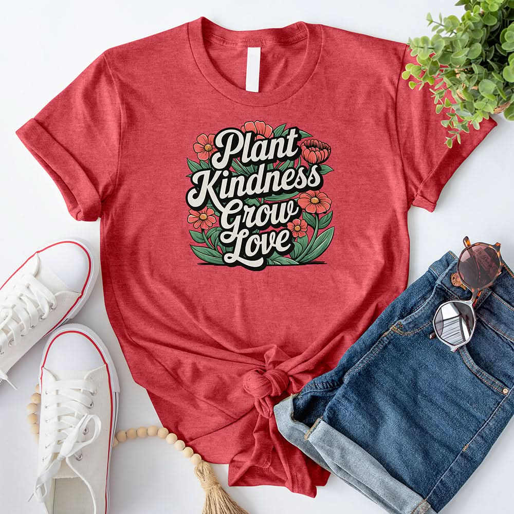 Plant Kindness Grow Love T-Shirt