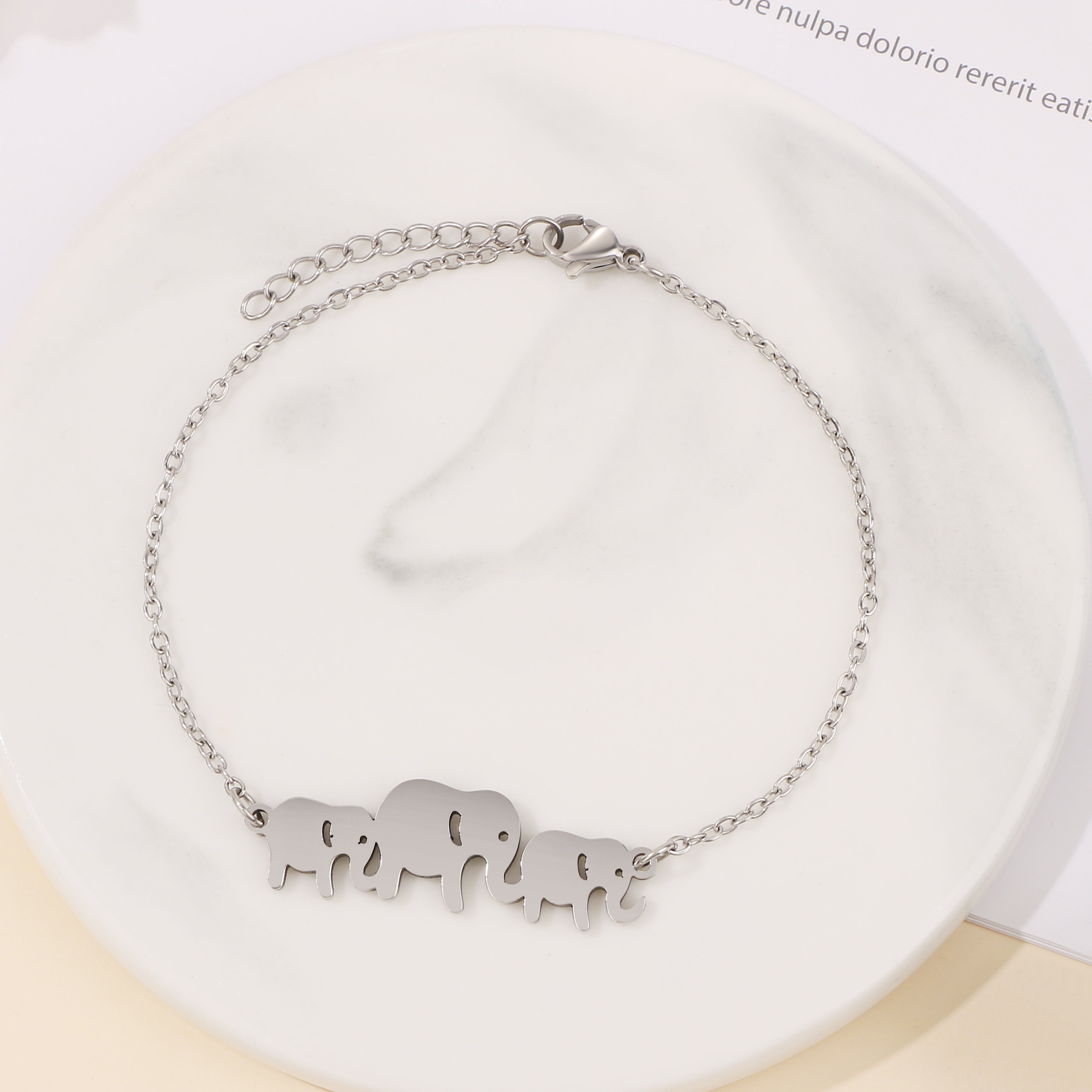 Motherly Love Elephant Bracelet