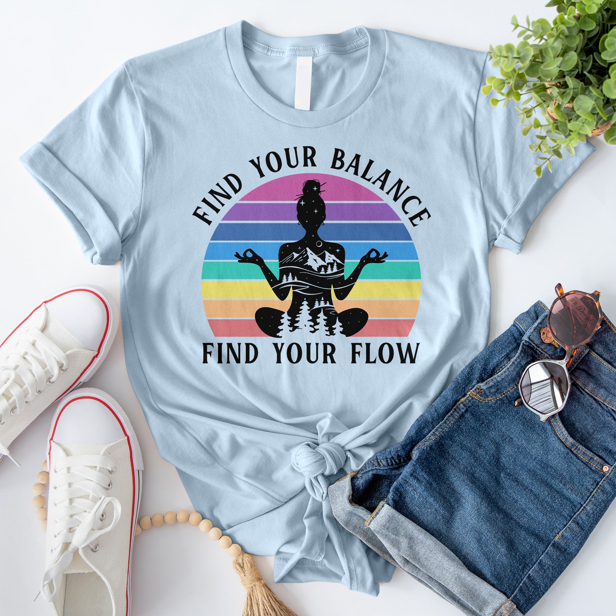 Find your balance find your flow T-Shirt