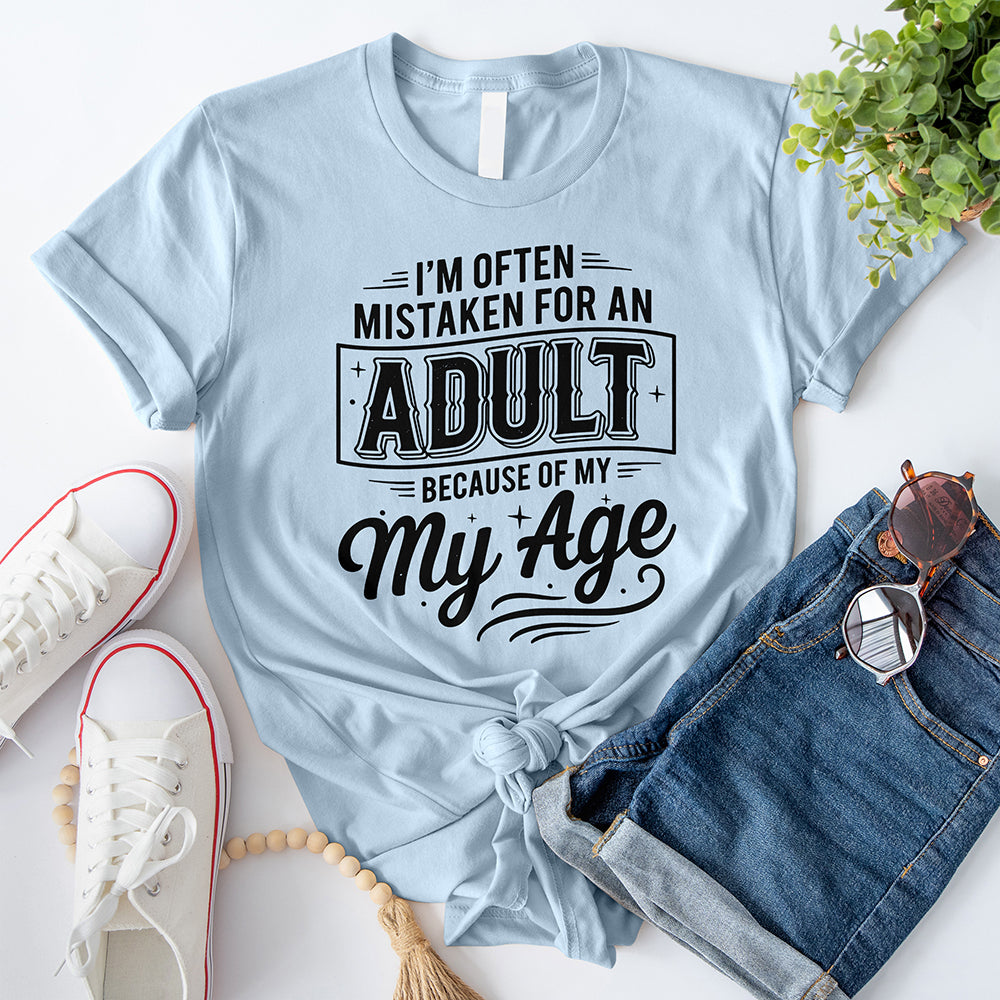Funny Adult Mistaken T-Shirt