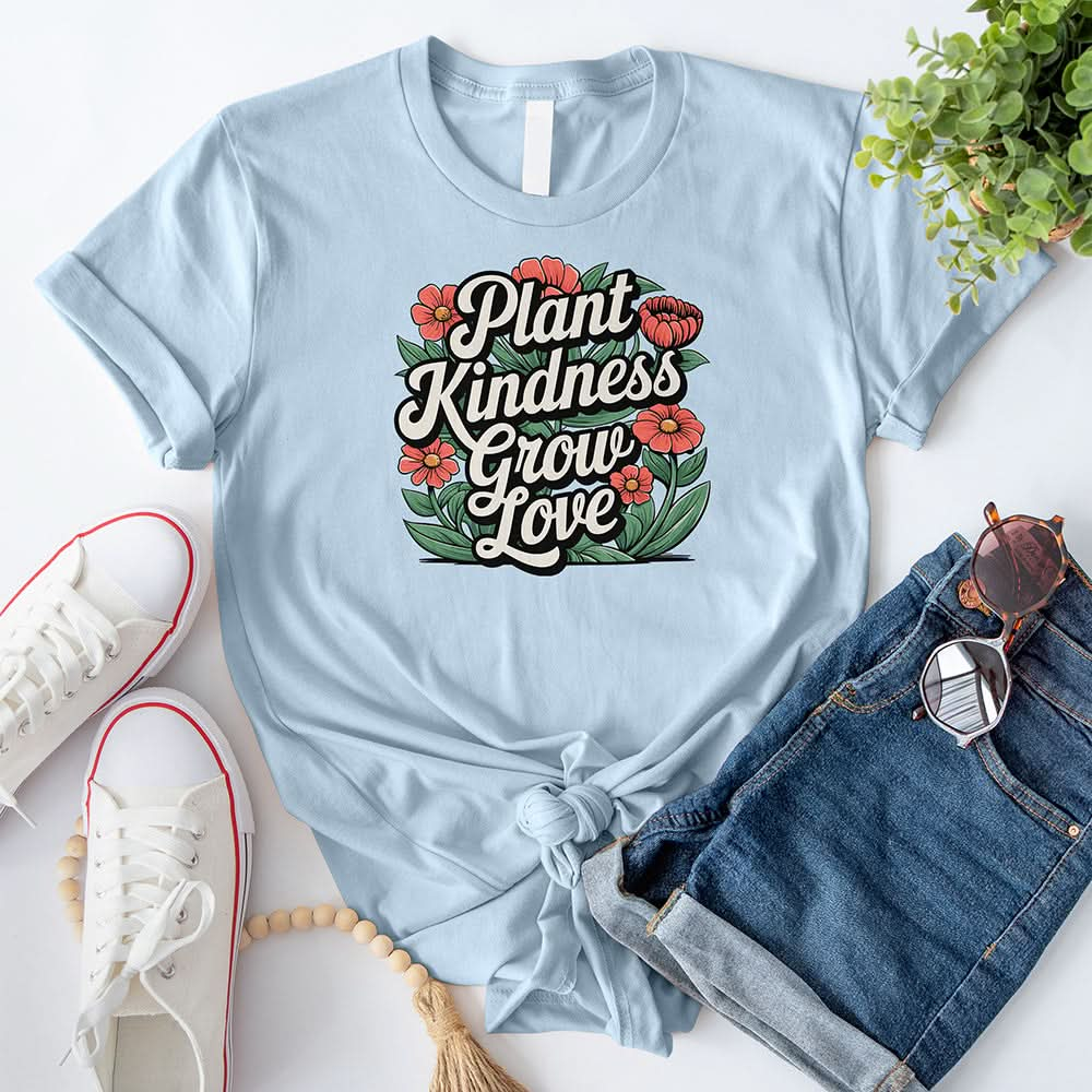 Plant Kindness Grow Love T-Shirt