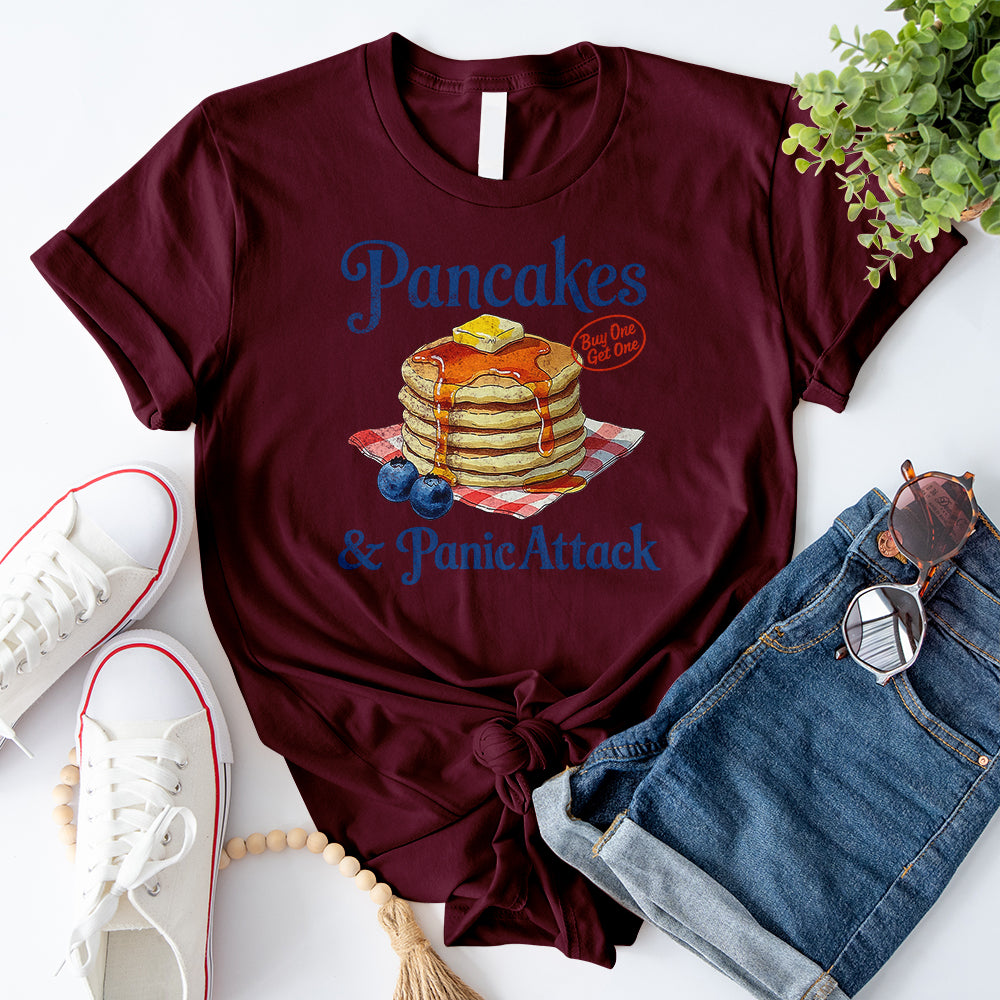 Pancakes & Panic Attack T-Shirt