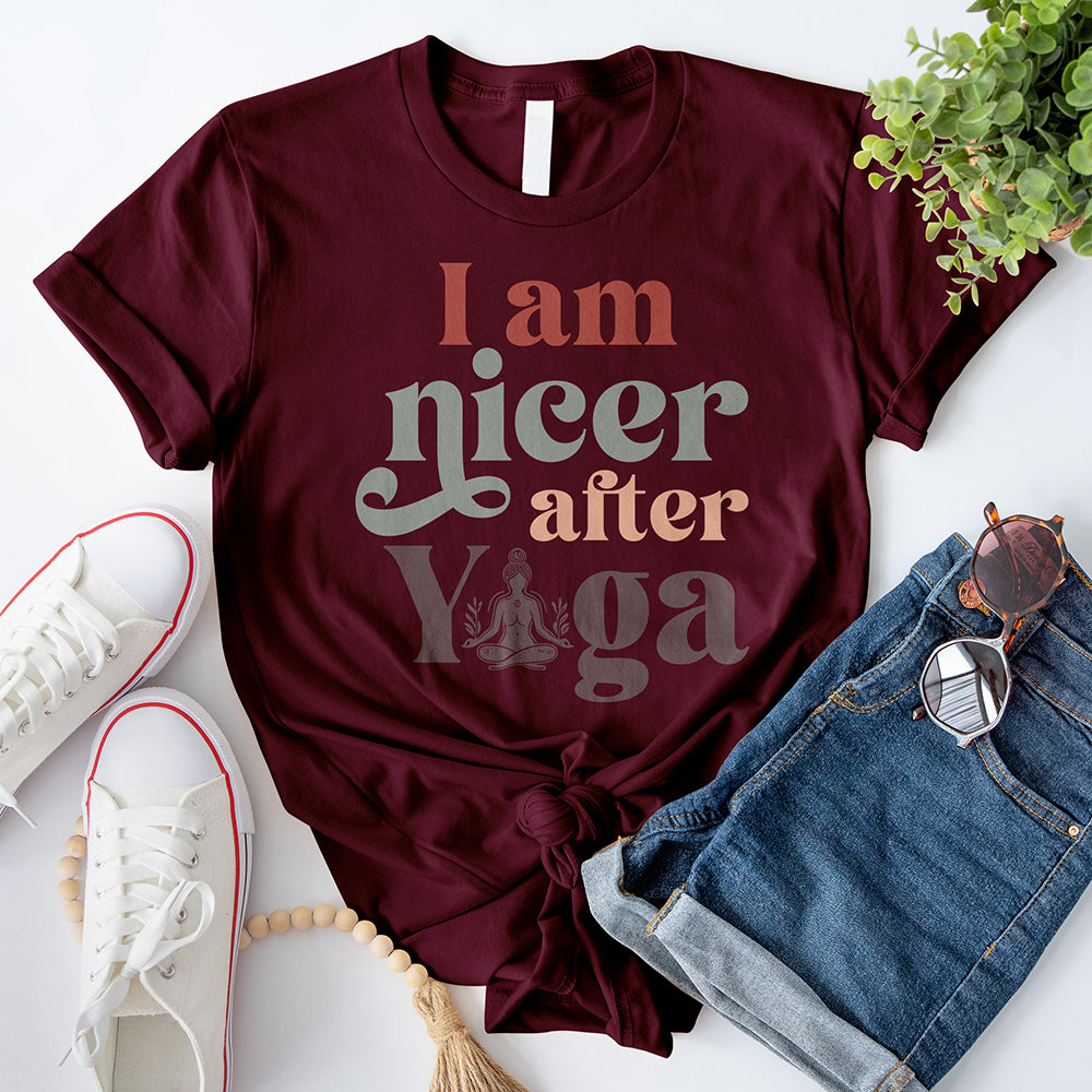 I'm Nicer After Yoga T-Shirt