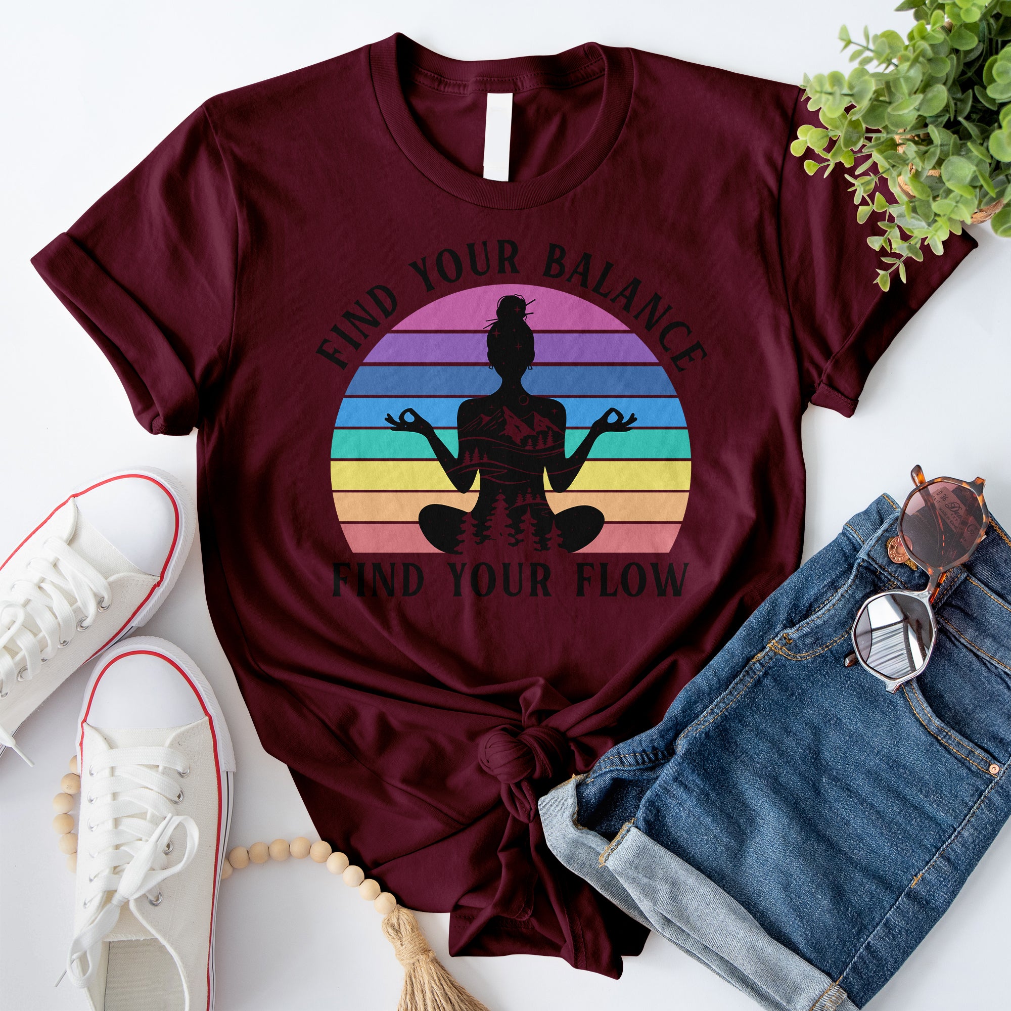 Find your balance find your flow T-Shirt