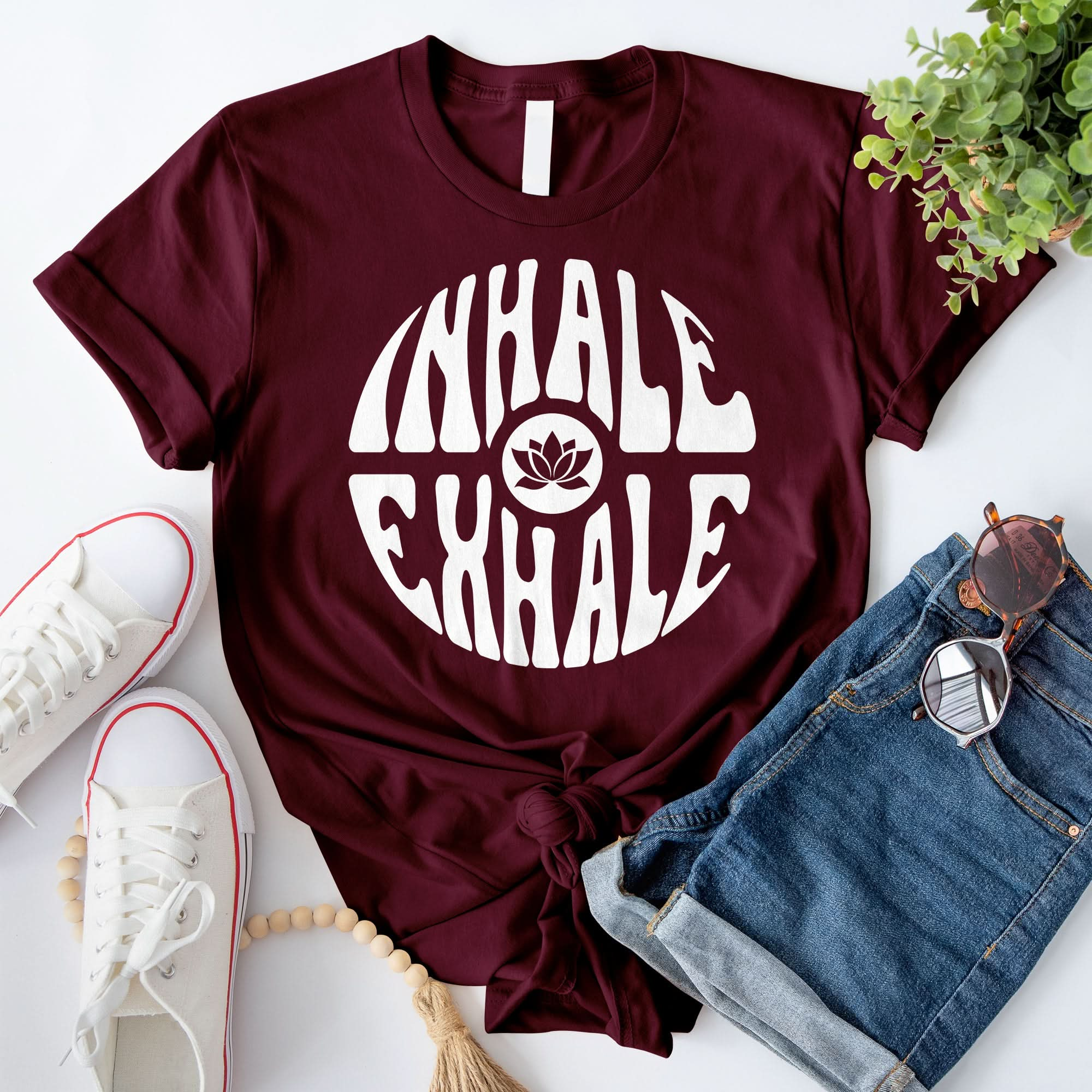 INHALE, EXHALE NAMASTE T-Shirt