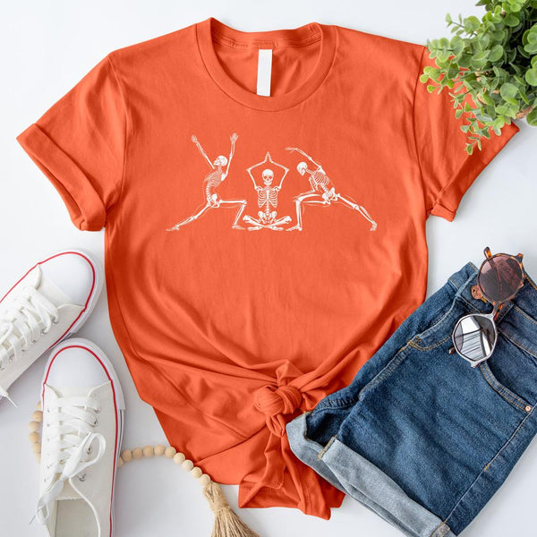 Skeletons Yoga T-Shirt