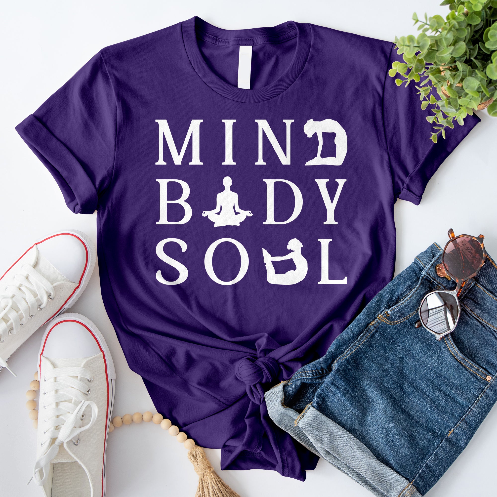 Mind Body Soul Yoga T-Shirt