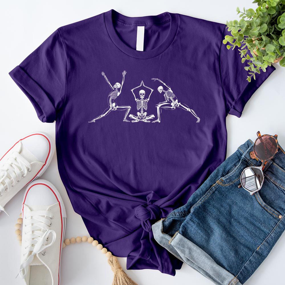 Skeletons Yoga T-Shirt