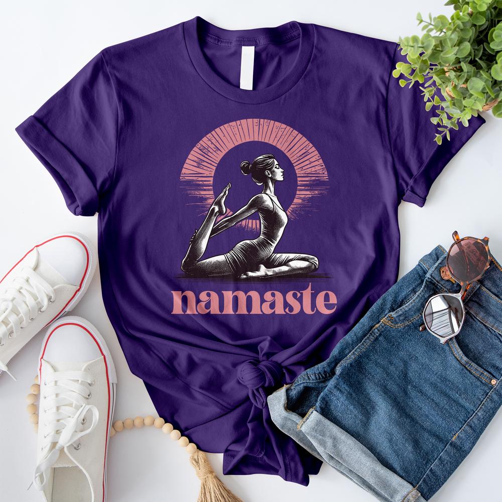 Namaste Yoga Pose T-Shirt