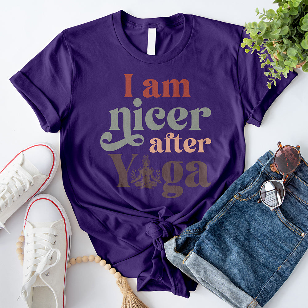 I'm Nicer After Yoga T-Shirt