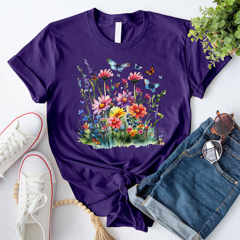 Watercolor flowers T-Shirt