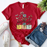 Wild Flowers in Jar T-Shirt